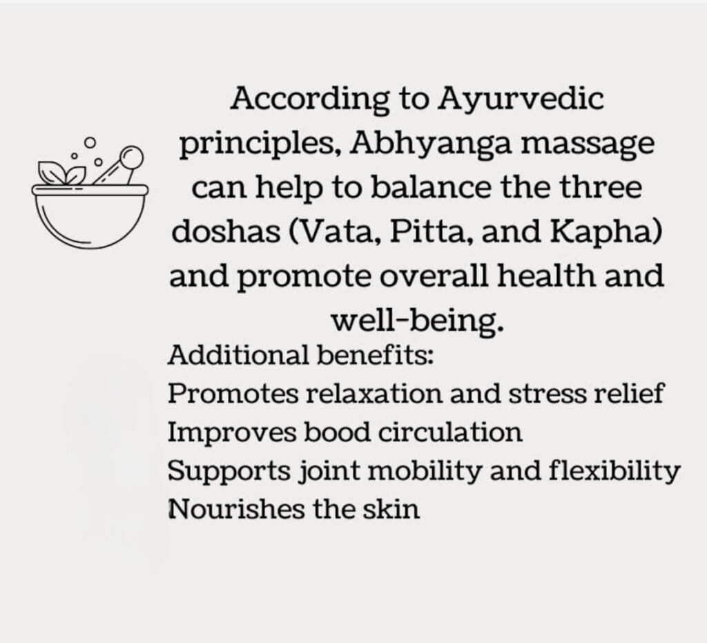 Ayurvedic Oil Massage | image | benefits